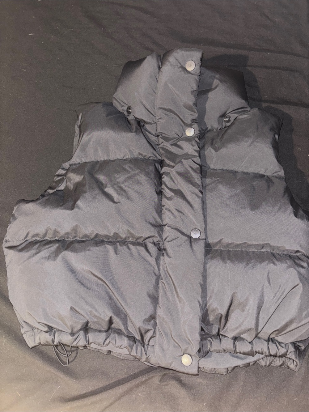 lululemon athletica Kids Black Puffer Vest